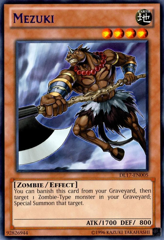 Mezuki (Purple) [DL17-EN005] Rare | Jomio and Rueliete's Cards and Comics