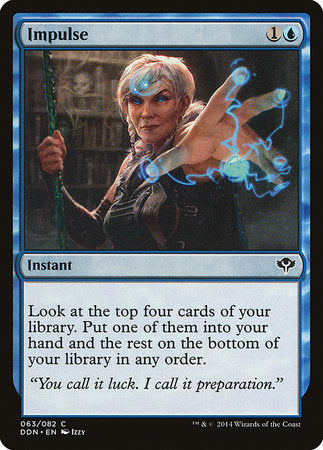 Impulse [Duel Decks: Speed vs. Cunning] | Jomio and Rueliete's Cards and Comics
