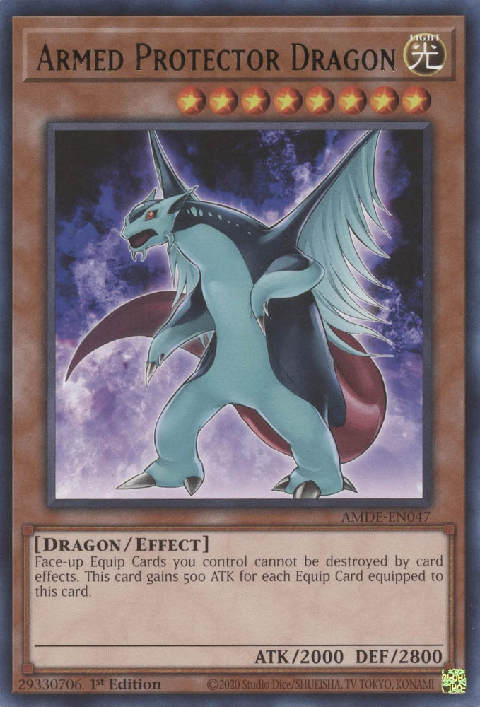 Armed Protector Dragon [AMDE-EN047] Rare | Jomio and Rueliete's Cards and Comics