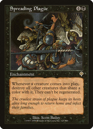 Spreading Plague [Invasion] | Jomio and Rueliete's Cards and Comics