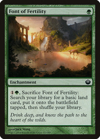 Font of Fertility [Journey into Nyx] | Jomio and Rueliete's Cards and Comics