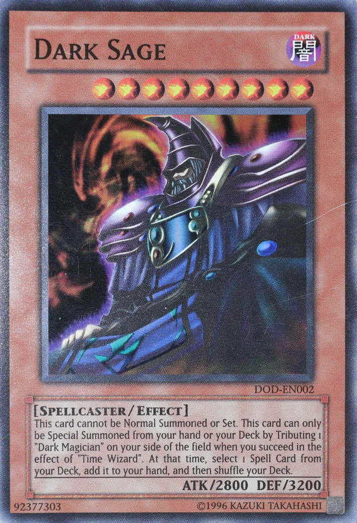 Dark Sage [DOD-EN002] Super Rare | Jomio and Rueliete's Cards and Comics