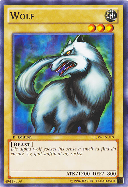 Wolf [LCJW-EN018] Common | Jomio and Rueliete's Cards and Comics