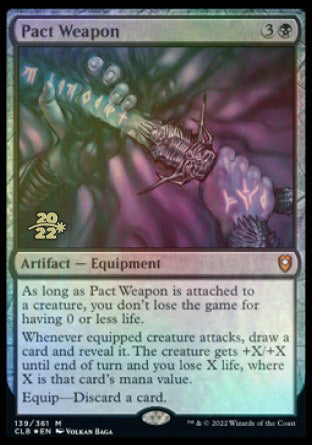 Pact Weapon [Commander Legends: Battle for Baldur's Gate Prerelease Promos] | Jomio and Rueliete's Cards and Comics