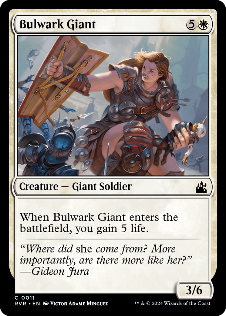 Bulwark Giant [Ravnica Remastered] | Jomio and Rueliete's Cards and Comics