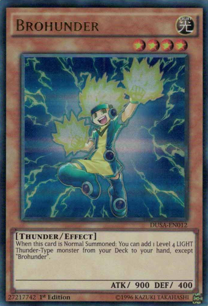 Brohunder [DUSA-EN012] Ultra Rare | Jomio and Rueliete's Cards and Comics