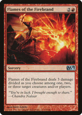 Flames of the Firebrand [Magic 2013] | Jomio and Rueliete's Cards and Comics