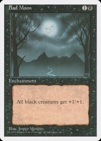 Bad Moon [Fourth Edition] | Jomio and Rueliete's Cards and Comics
