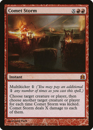 Comet Storm [Commander 2011] | Jomio and Rueliete's Cards and Comics