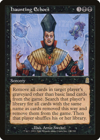Haunting Echoes [Odyssey] | Jomio and Rueliete's Cards and Comics