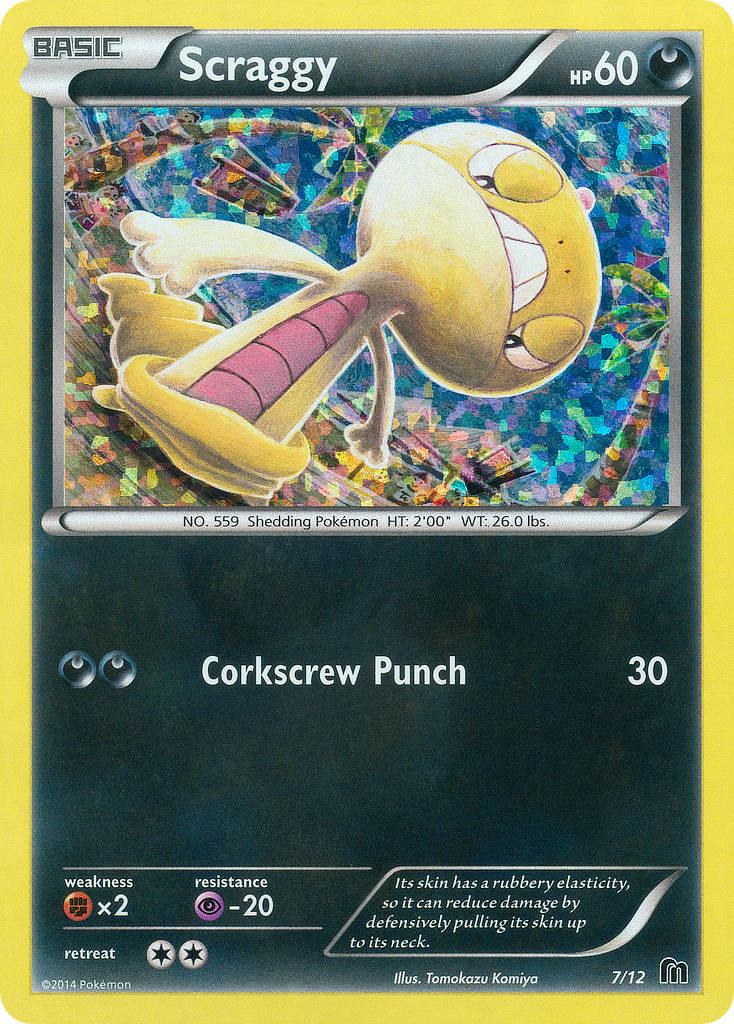 Scraggy (7/12) [McDonald's Promos: 2016 Collection] | Jomio and Rueliete's Cards and Comics