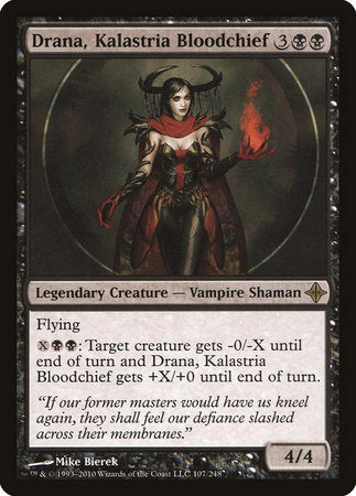 Drana, Kalastria Bloodchief [Rise of the Eldrazi] | Jomio and Rueliete's Cards and Comics