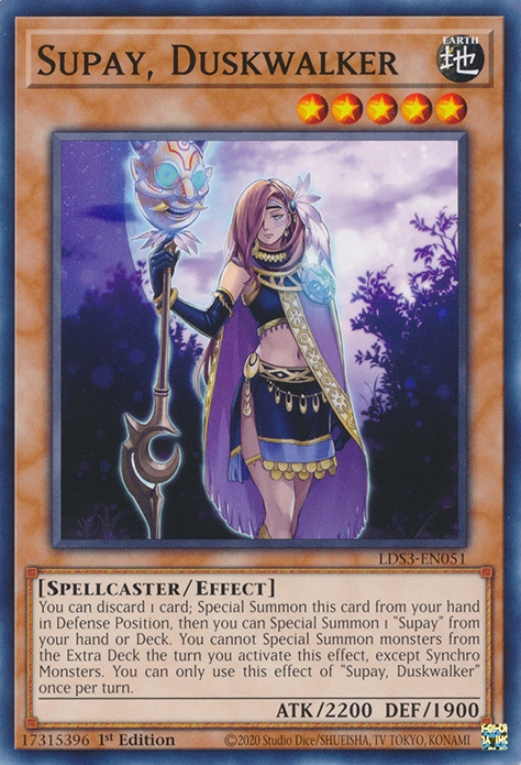 Supay, Duskwalker [LDS3-EN051] Common | Jomio and Rueliete's Cards and Comics