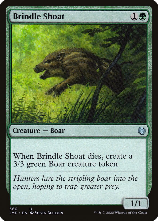 Brindle Shoat [Jumpstart] | Jomio and Rueliete's Cards and Comics