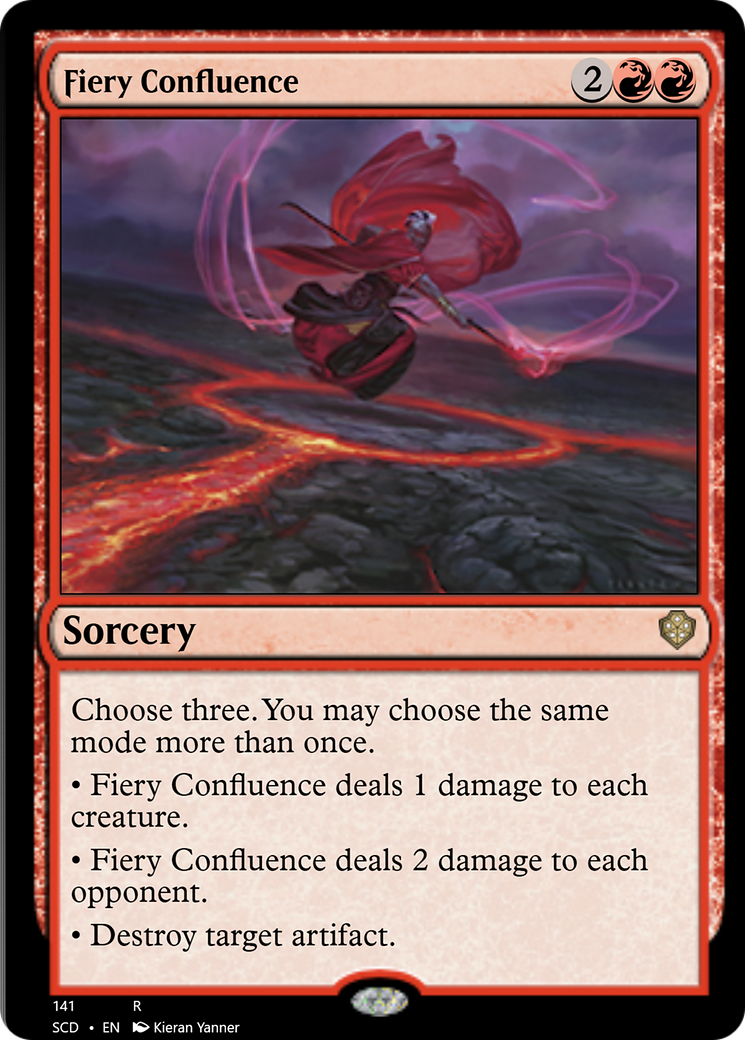 Fiery Confluence [Starter Commander Decks] | Jomio and Rueliete's Cards and Comics