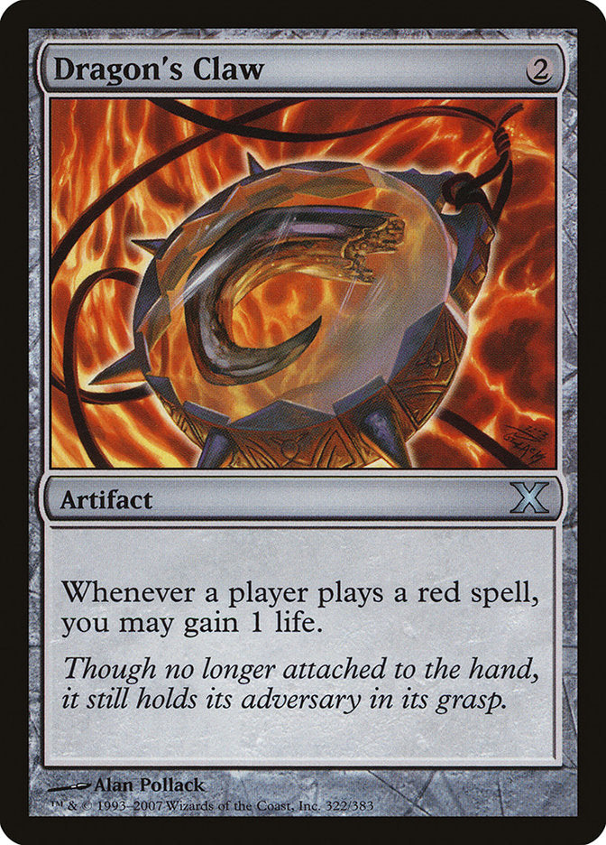 Dragon's Claw [Tenth Edition] | Jomio and Rueliete's Cards and Comics