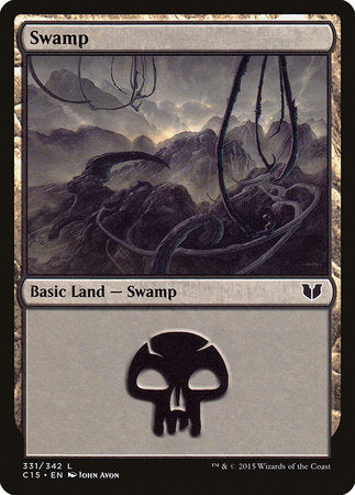 Swamp (331) [Commander 2015] | Jomio and Rueliete's Cards and Comics