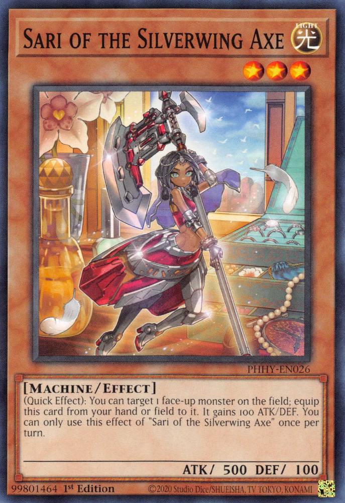 Sari of the Silverwing Axe [PHHY-EN026] Common | Jomio and Rueliete's Cards and Comics