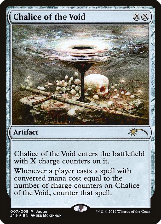 Chalice of the Void [Judge Gift Cards 2019] | Jomio and Rueliete's Cards and Comics