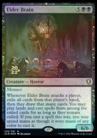Elder Brain [Commander Legends: Battle for Baldur's Gate Prerelease Promos] | Jomio and Rueliete's Cards and Comics