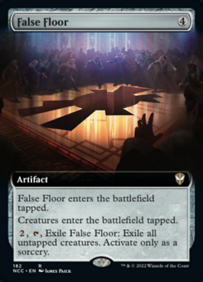 False Floor (Extended Art) [Streets of New Capenna Commander] | Jomio and Rueliete's Cards and Comics