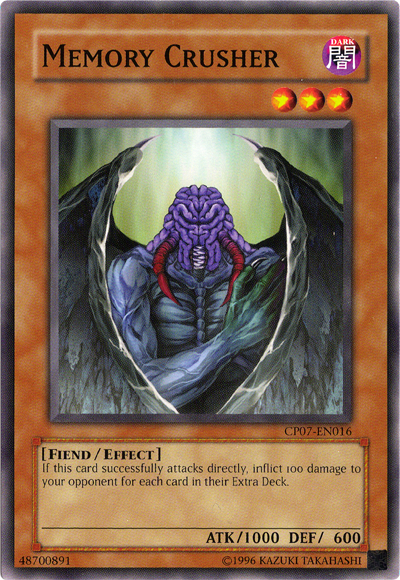 Memory Crusher [CP07-EN016] Common | Jomio and Rueliete's Cards and Comics