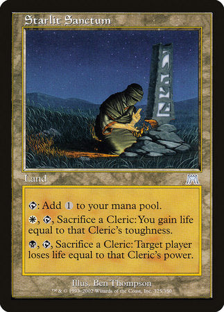 Starlit Sanctum [Onslaught] | Jomio and Rueliete's Cards and Comics