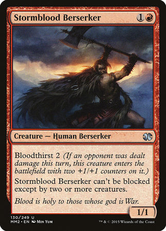 Stormblood Berserker [Modern Masters 2015] | Jomio and Rueliete's Cards and Comics