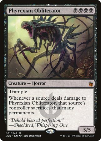 Phyrexian Obliterator [Masters 25] | Jomio and Rueliete's Cards and Comics