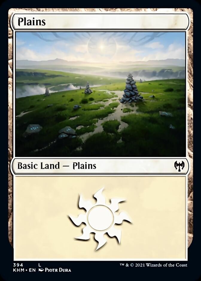 Plains (394) [Kaldheim] | Jomio and Rueliete's Cards and Comics