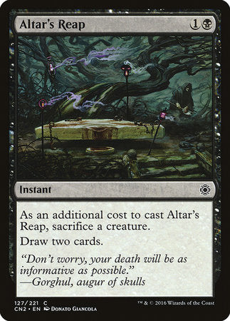 Altar's Reap [Conspiracy: Take the Crown] | Jomio and Rueliete's Cards and Comics
