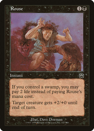 Rouse [Mercadian Masques] | Jomio and Rueliete's Cards and Comics