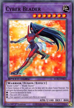 Cyber Blader [SGX1-ENE21] Common | Jomio and Rueliete's Cards and Comics