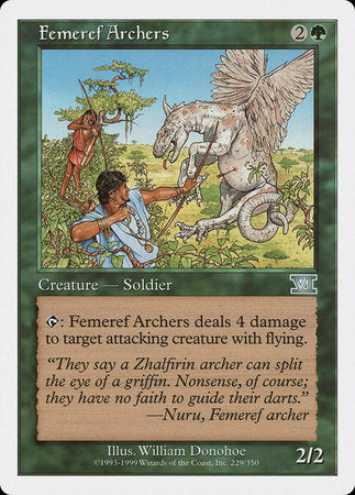 Femeref Archers [Classic Sixth Edition] | Jomio and Rueliete's Cards and Comics