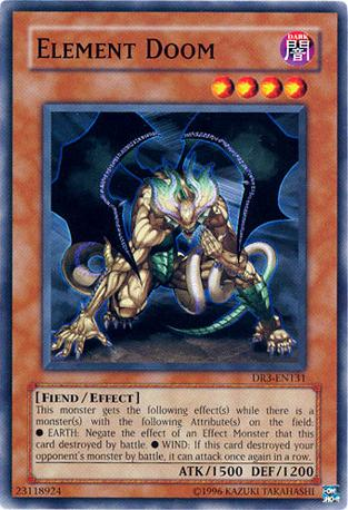 Element Doom [DR3-EN131] Common | Jomio and Rueliete's Cards and Comics