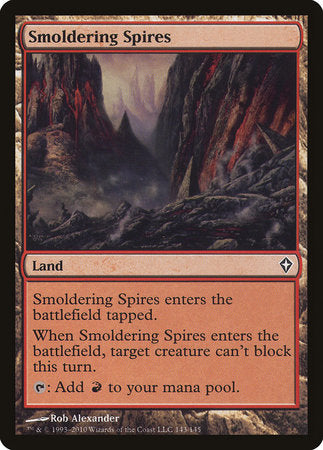 Smoldering Spires [Worldwake] | Jomio and Rueliete's Cards and Comics