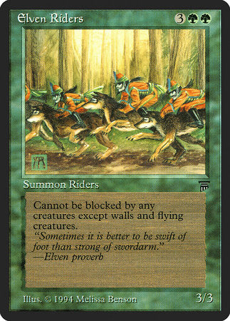 Elven Riders [Legends] | Jomio and Rueliete's Cards and Comics