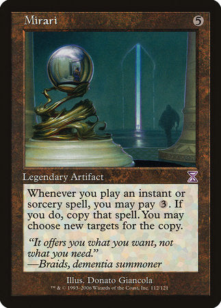 Mirari [Time Spiral Timeshifted] | Jomio and Rueliete's Cards and Comics