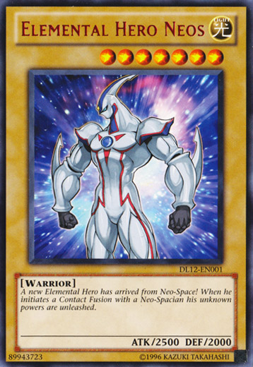 Elemental Hero Neos (Red) [DL12-EN001] Rare | Jomio and Rueliete's Cards and Comics