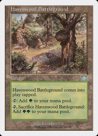Havenwood Battleground [Classic Sixth Edition] | Jomio and Rueliete's Cards and Comics