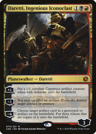 Daretti, Ingenious Iconoclast [Conspiracy: Take the Crown] | Jomio and Rueliete's Cards and Comics