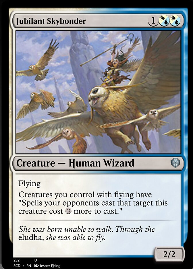 Jubilant Skybonder [Starter Commander Decks] | Jomio and Rueliete's Cards and Comics