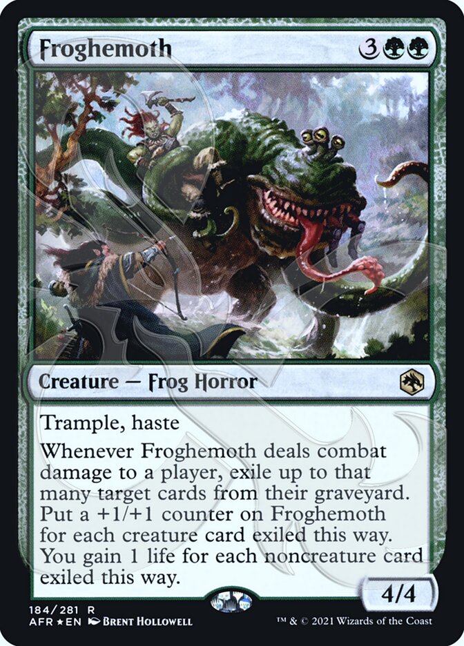 Froghemoth (Ampersand Promo) [Dungeons & Dragons: Adventures in the Forgotten Realms Promos] | Jomio and Rueliete's Cards and Comics