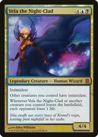 Vela the Night-Clad [Commander's Arsenal] | Jomio and Rueliete's Cards and Comics
