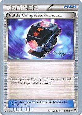 Battle Compressor (92/119) (HonorStoise - Jacob Van Wagner) [World Championships 2015] | Jomio and Rueliete's Cards and Comics