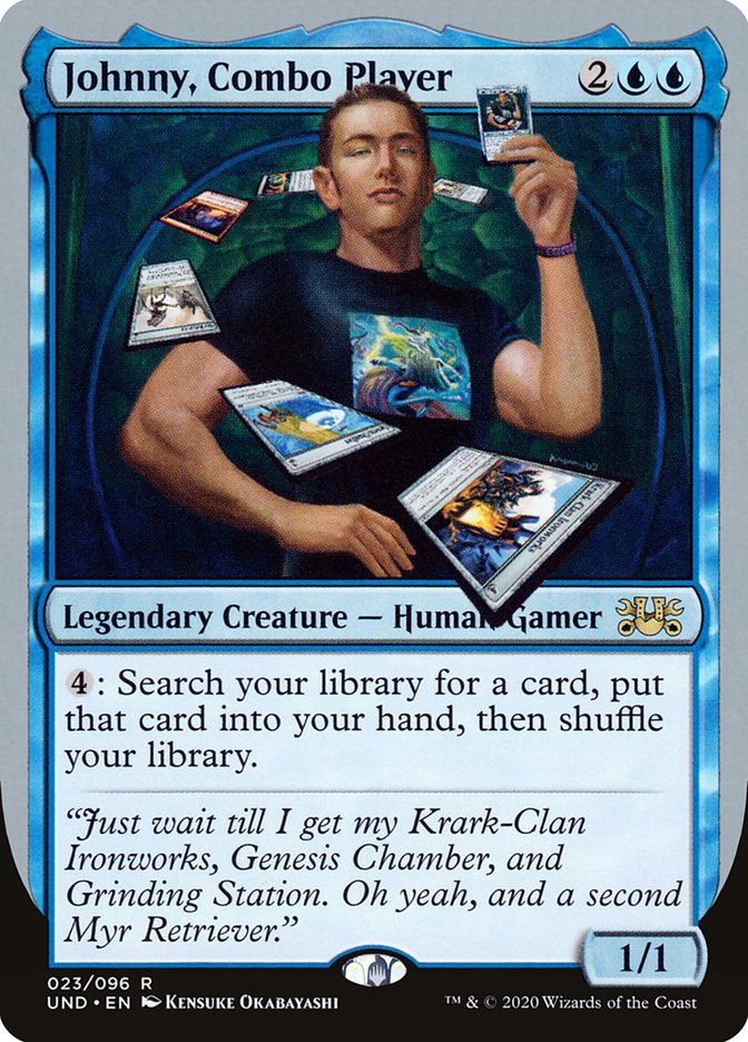 Johnny, Combo Player [Unsanctioned] | Jomio and Rueliete's Cards and Comics
