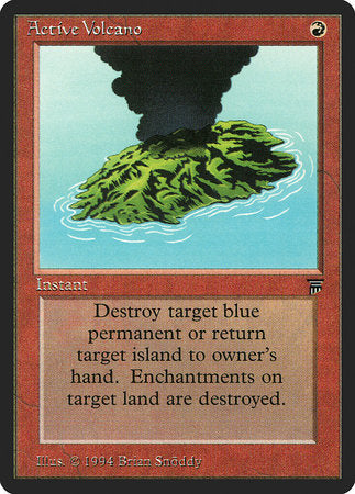 Active Volcano [Legends] | Jomio and Rueliete's Cards and Comics