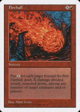Fireball [Fifth Edition] | Jomio and Rueliete's Cards and Comics