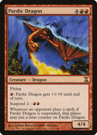 Pardic Dragon [Time Spiral] | Jomio and Rueliete's Cards and Comics