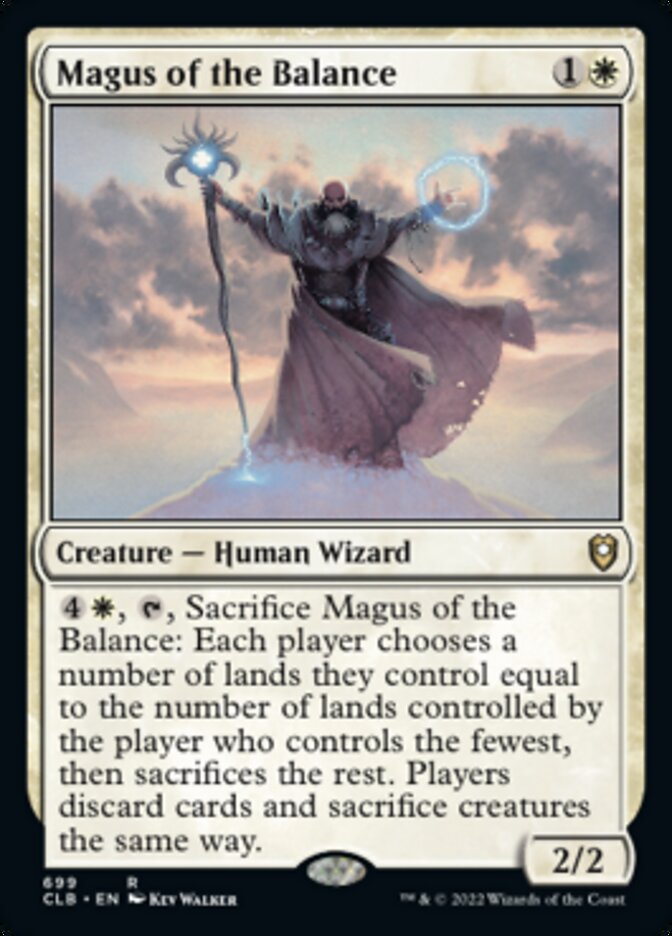 Magus of the Balance [Commander Legends: Battle for Baldur's Gate] | Jomio and Rueliete's Cards and Comics